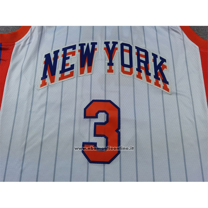 Maglia New York Knicks Josh Hart #3 Citta 2024-25 Bianco